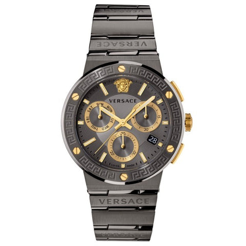 Versace Greca Logo Chrono VRSCVEZ900521 Erkek Kol Saati